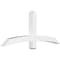 Ekena Millwork Bellingham Architectural Grade PVC Gable Bracket, 60"W x 25"H x 4"D x 4"F, 10/12 Pitch GBP060X25X0404BEL00 - alternate 1